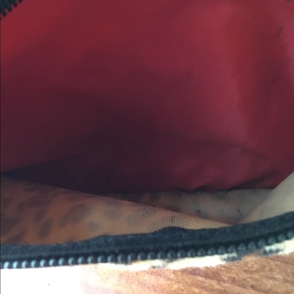 ❤️SOLD❤️ Leopard Velour JanSport Backpack - Picture 3 of 8